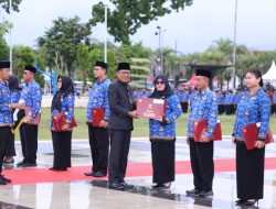 Jember Kokohkan Semangat Pengabdian: Peringatan Hari Guru Nasional dan HUT Korpri ke-54”