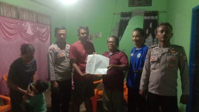 Kapolsek Sungkai Selatan Polres Lampung Utara Selesaikan Sengketa Jalan Kebon Masyarakat