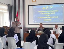 Jelang Nataru, Polres Batang Beri Pembinaan Polsuspas Lapas Kelas IIB
