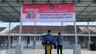 Semangat Bela Negara, Lapas Way Kanan Laksanakan Upacara Peringatan Hari Bela Negara Ke 77