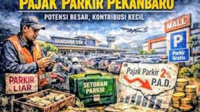 Pajak Parkir Pekanbaru: Potensi Besar, Kontribusi Kecil